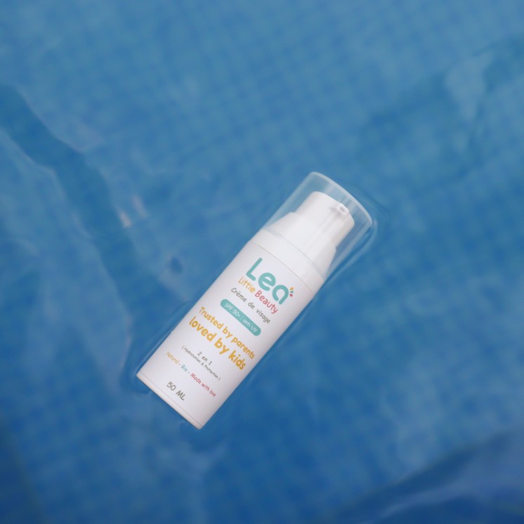 Crème Visage SPF 50+ 2 en 1 : Hydratation Naturelle et Protection Solaire